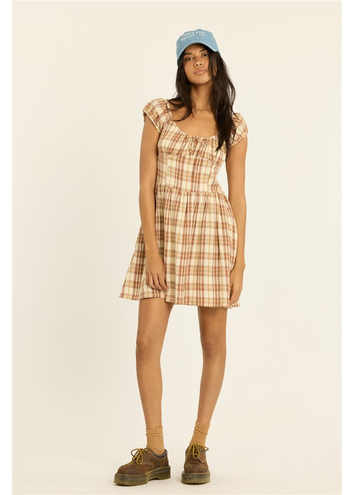 Beachside Mini Ss Woven Dress