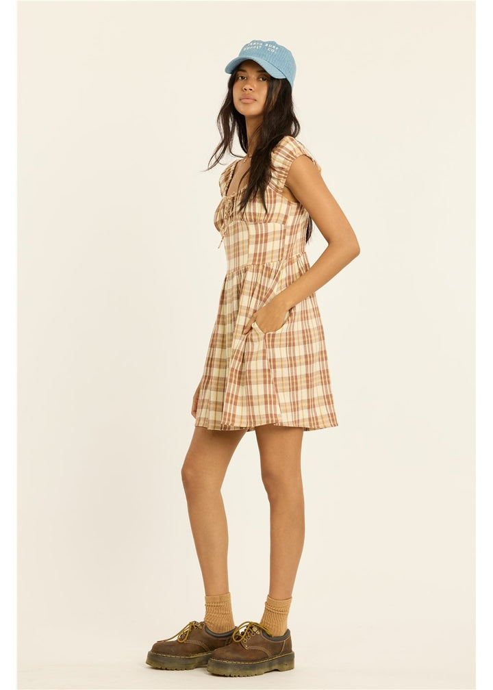 Beachside Mini Ss Woven Dress