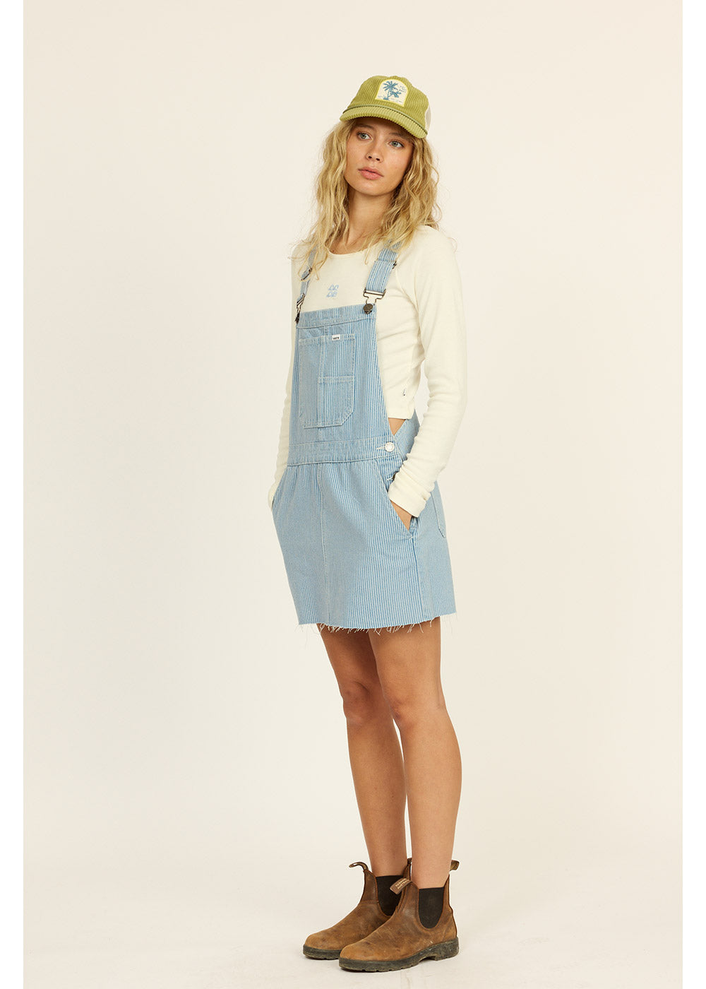 Ocean Haze Overall Dress