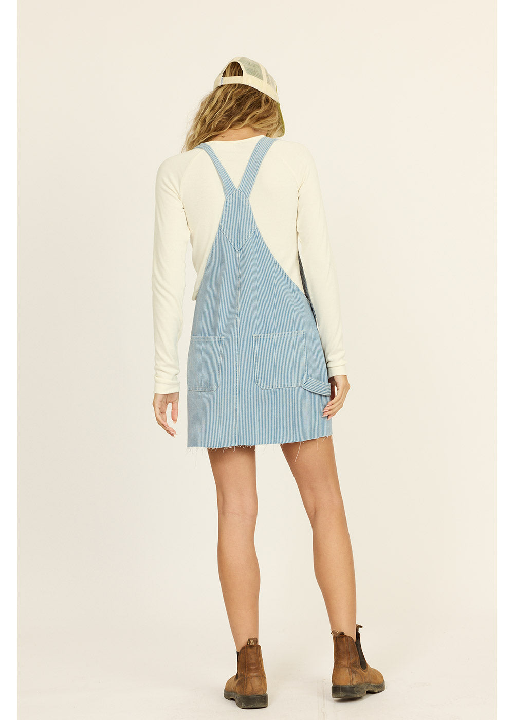 Ocean Haze Overall Dress