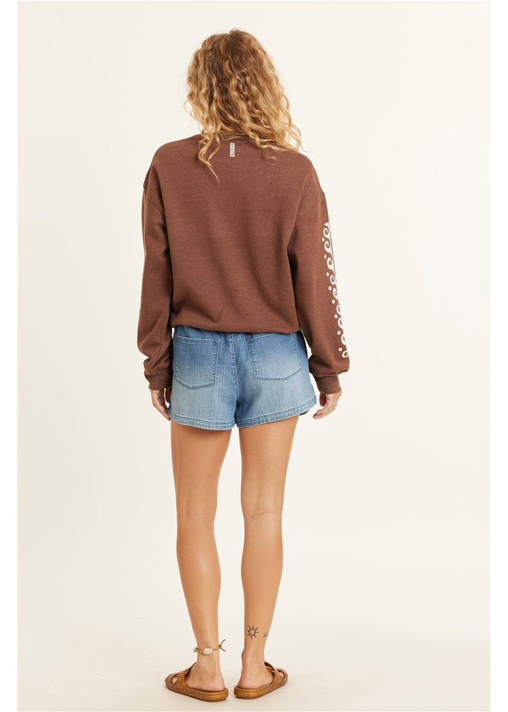 Lucia Long Sleeve Fleece Crew