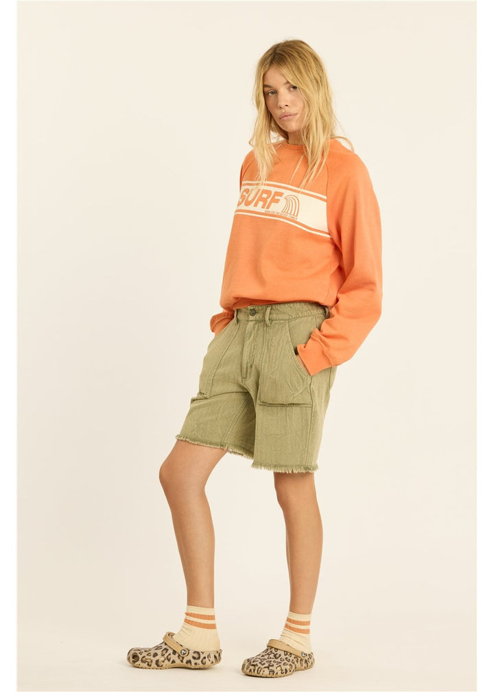 Sporting Around Fleece Crew