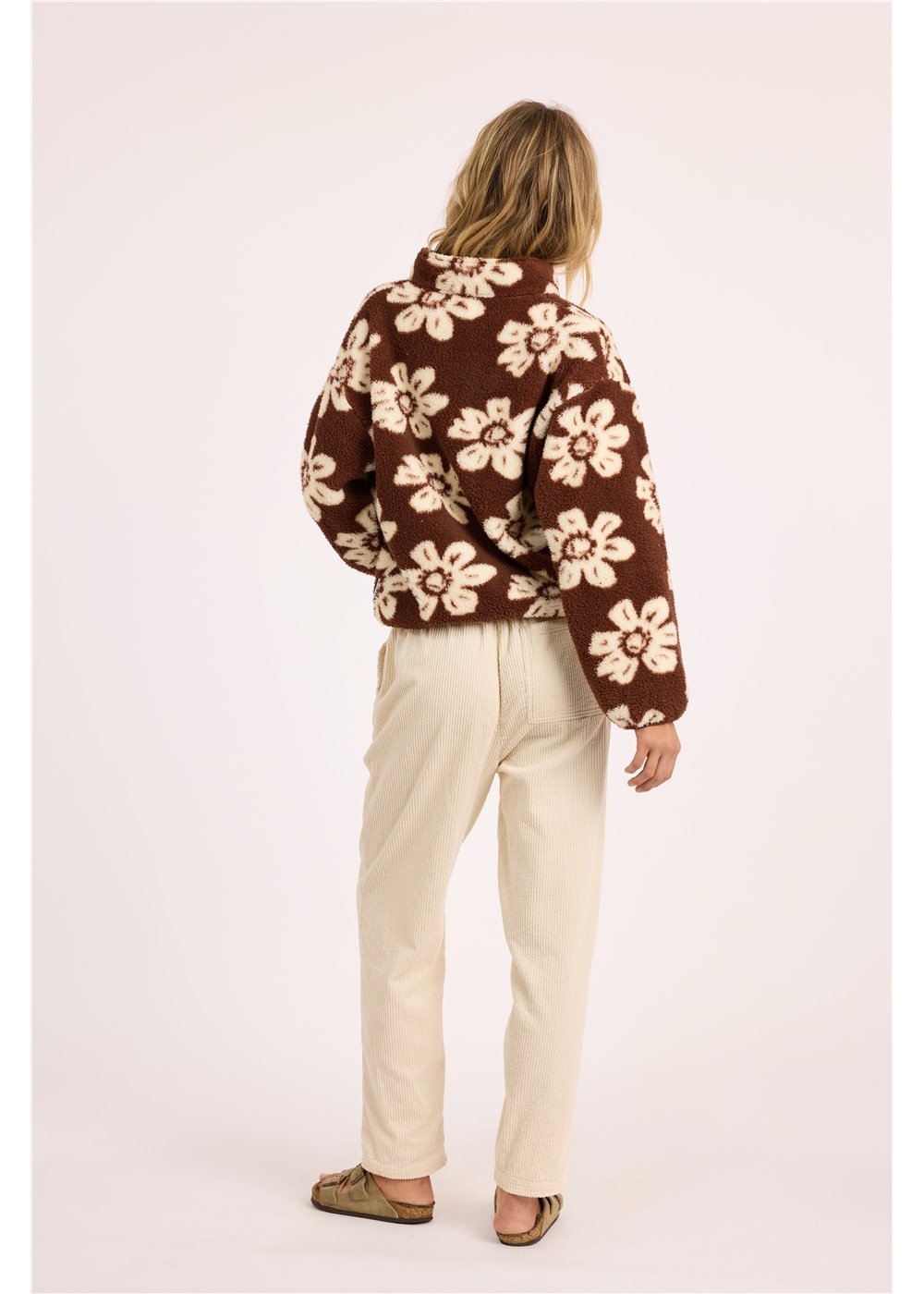 Surfing At Sunrise Ls Fleece