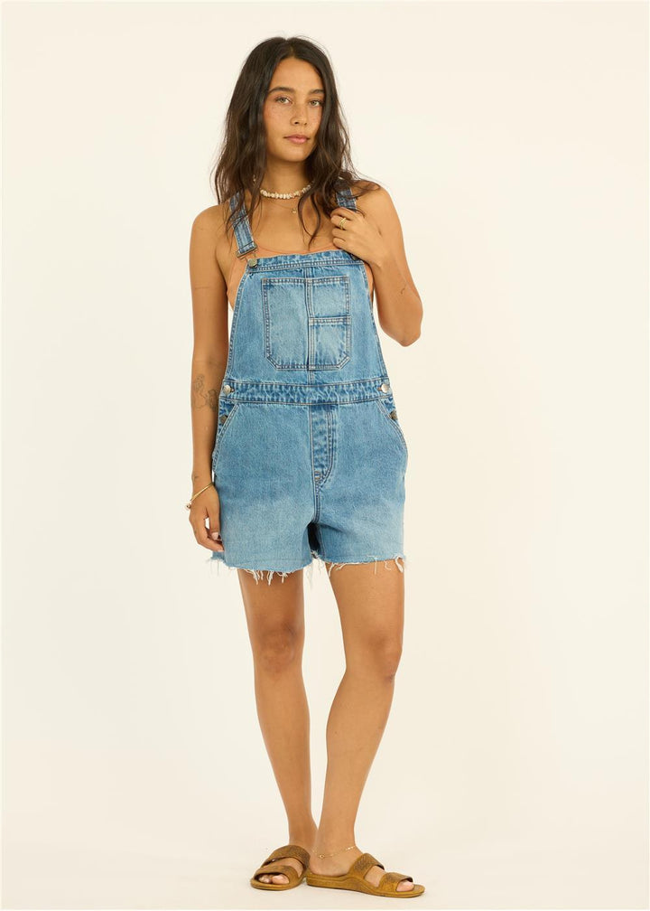 Salty Days Denim Shortall