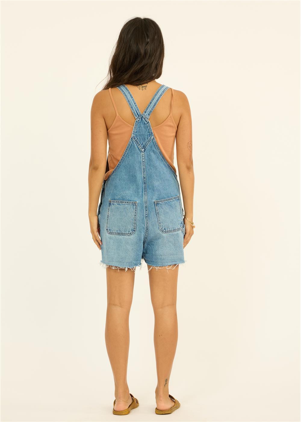 Salty Days Denim Shortall