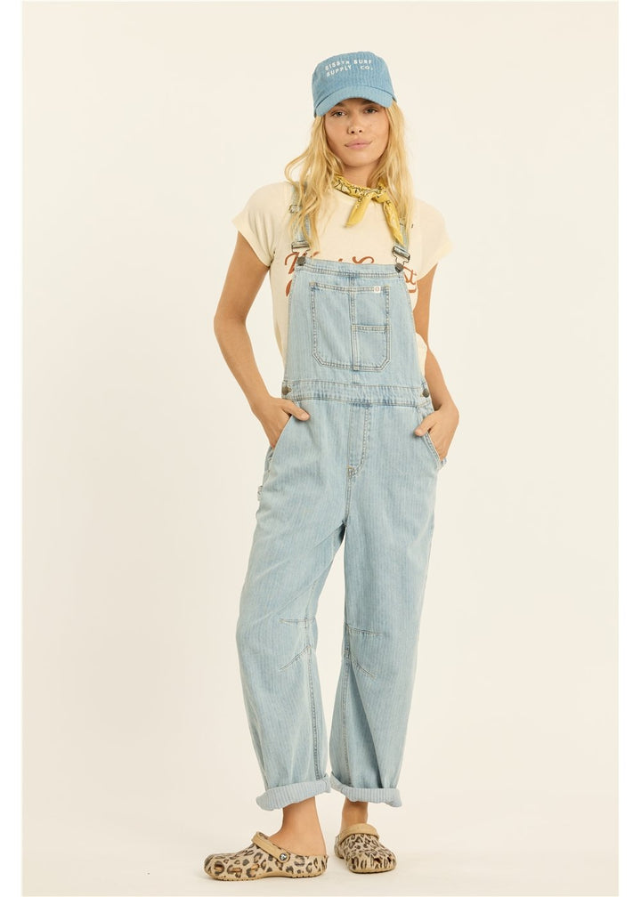 Billie Barrel Denim Overall