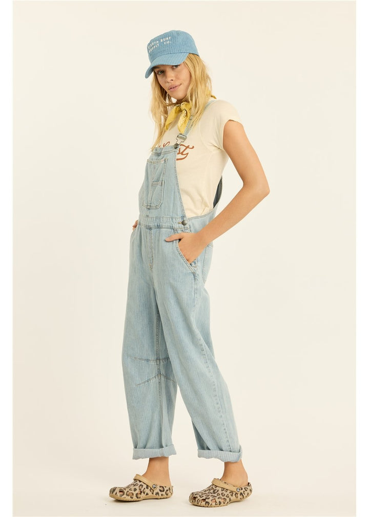 Billie Barrel Denim Overall