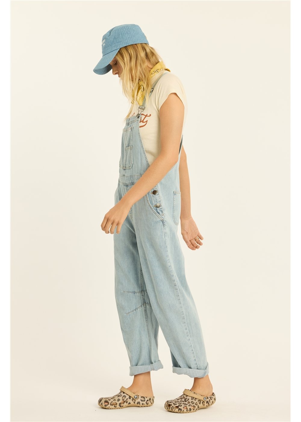 Billie Barrel Denim Overall