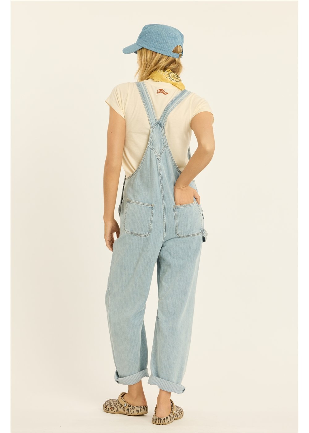 Billie Barrel Denim Overall