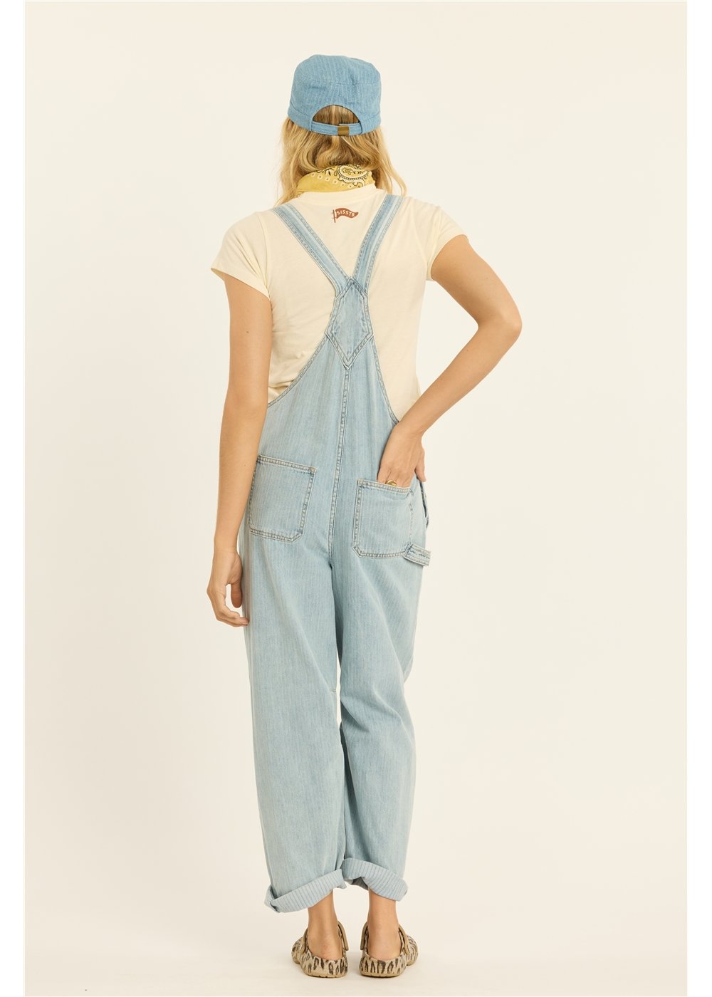 Billie Barrel Denim Overall