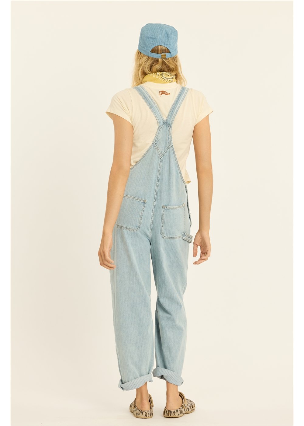 Billie Barrel Denim Overall