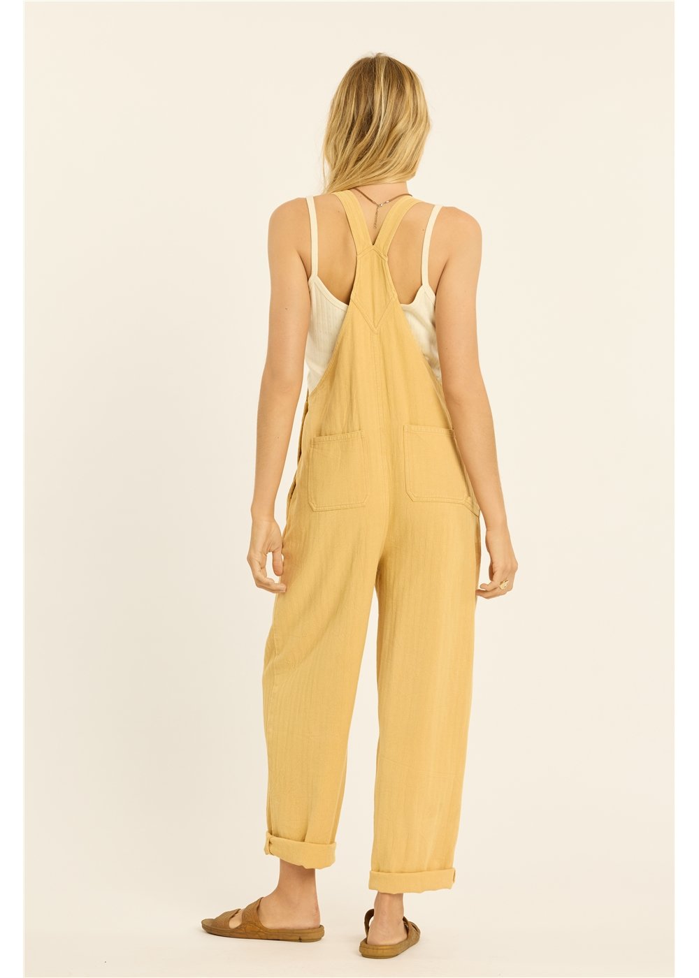 Kaden Barrel Leg Woven Overall