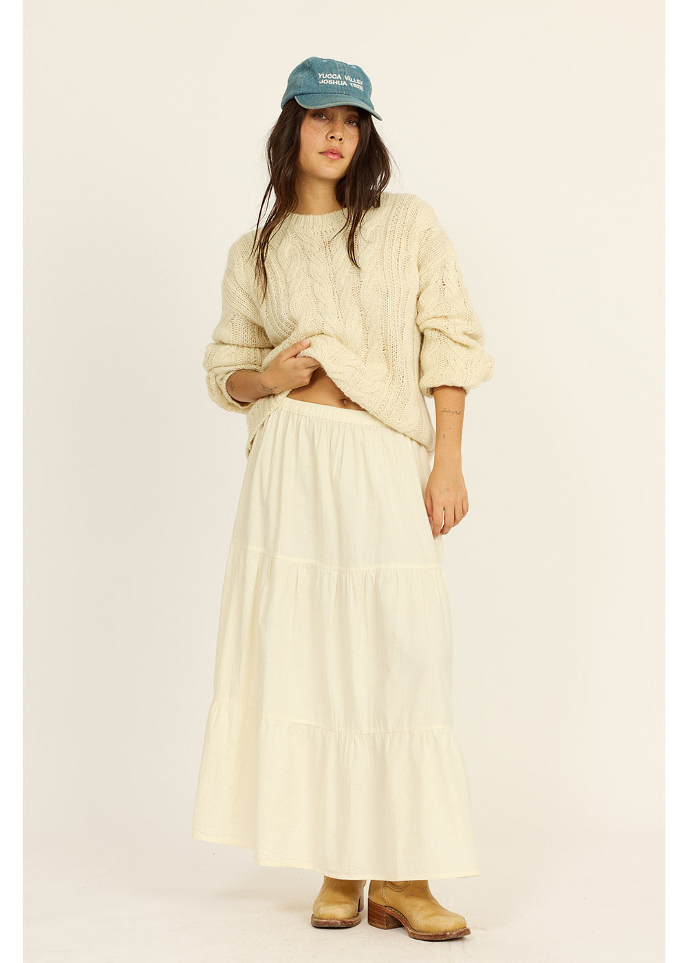 Seas The Day Maxi Skirt