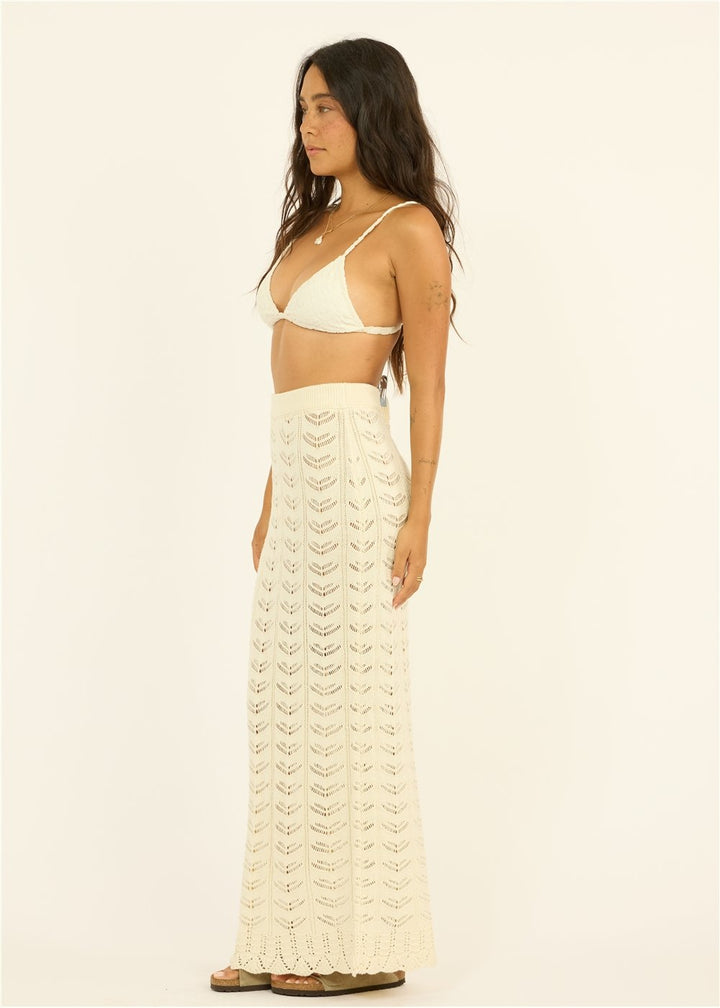Sun To Sea Midi Woven Skirt
