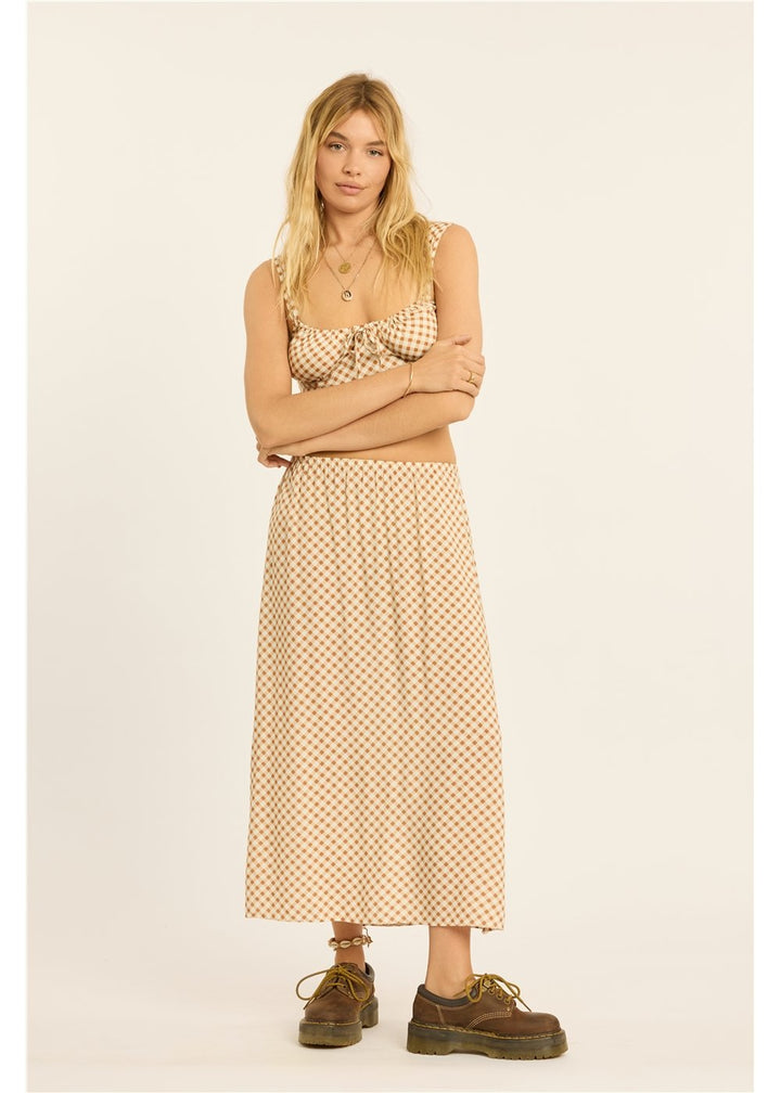 Coasting Along Woven Midi Skirt