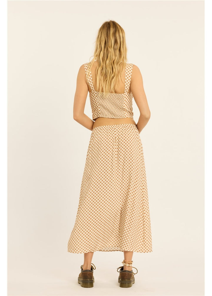 Coasting Along Woven Midi Skirt