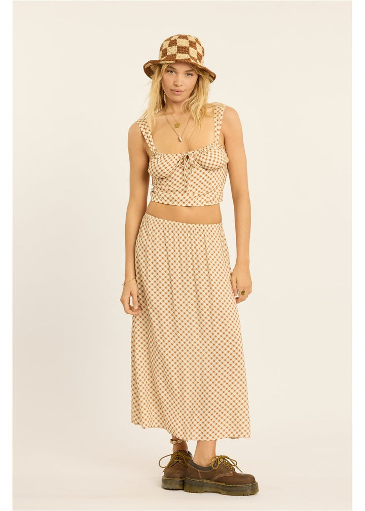 Coasting Along Woven Midi Skirt