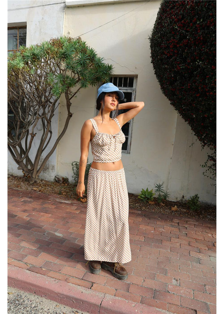 Coasting Along Woven Midi Skirt