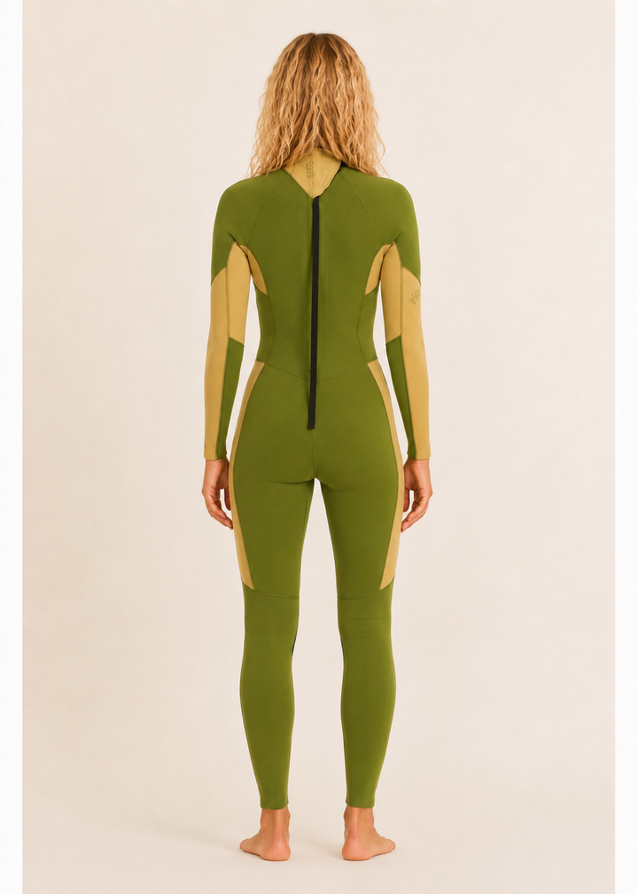 7 Seas 4/3 Back Zip Break Up Full Wetsuit