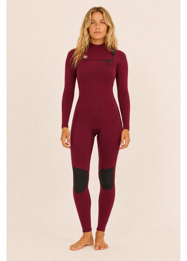 7 Seas 4/3 Chest Zip Full Wetsuit