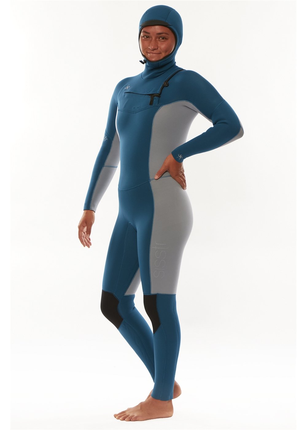 My Seas 5/4 Hooded Chest Zip Wetsuit