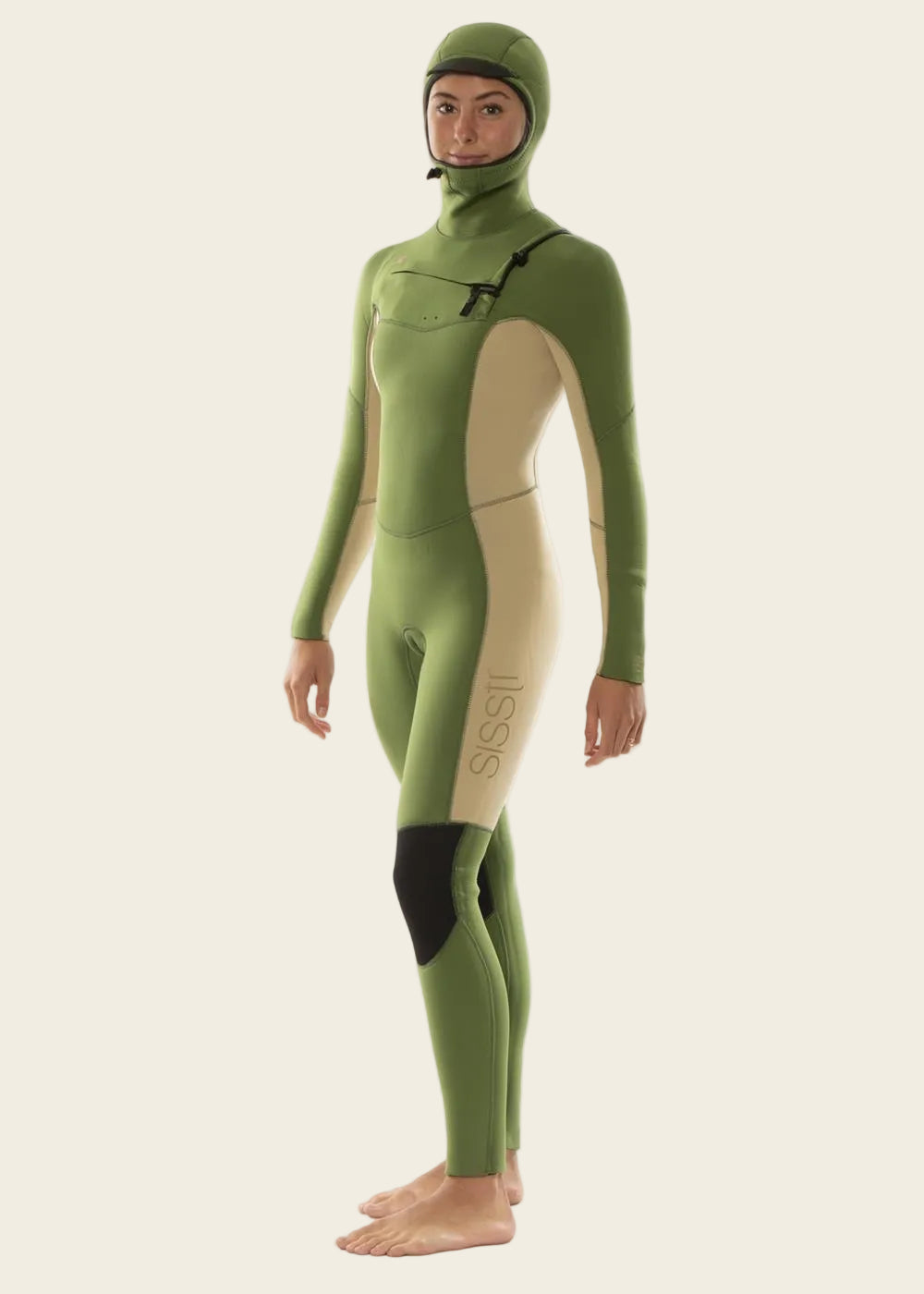 My Seas 5/4 Hooded Chest Zip Wetsuit