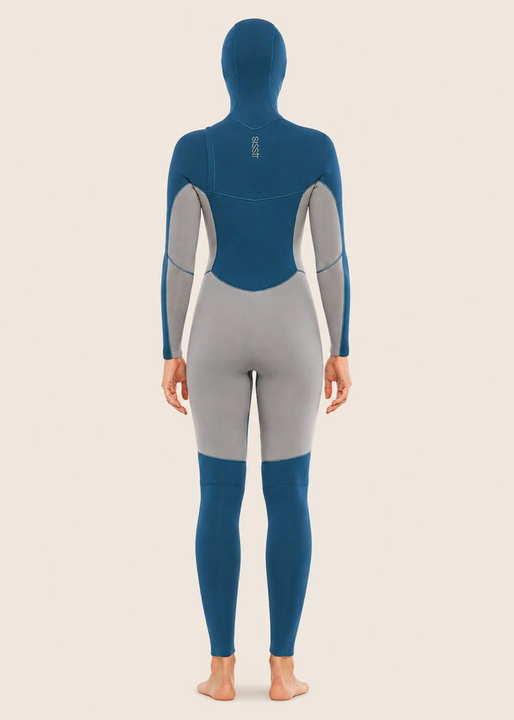 My Seas 5/4 Hooded Chest Zip Wetsuit