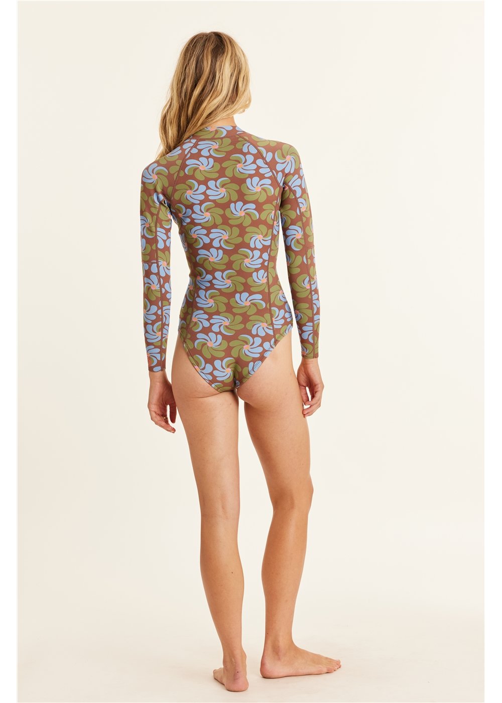 Summer Seas 1mm Long Sleeve Cheeky Spring Wetsuit
