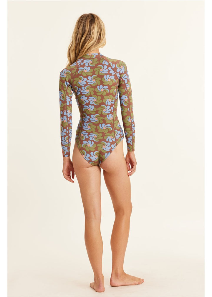 Summer Seas 1mm Long Sleeve Cheeky Spring Wetsuit