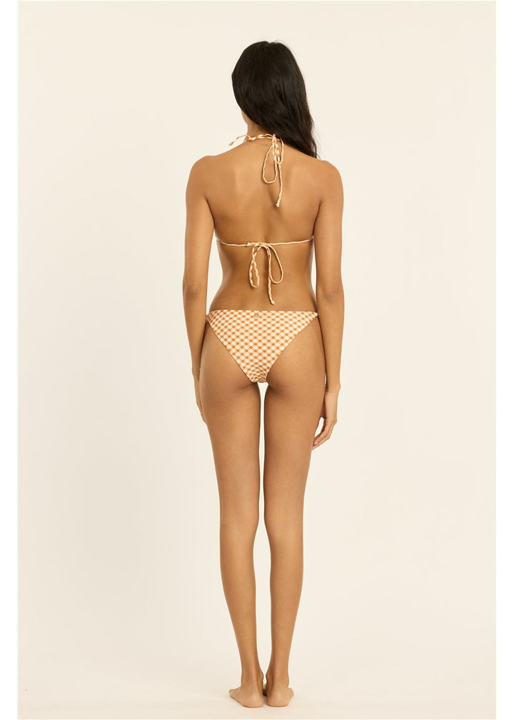 Check And See Reversible Triangle Swim Top