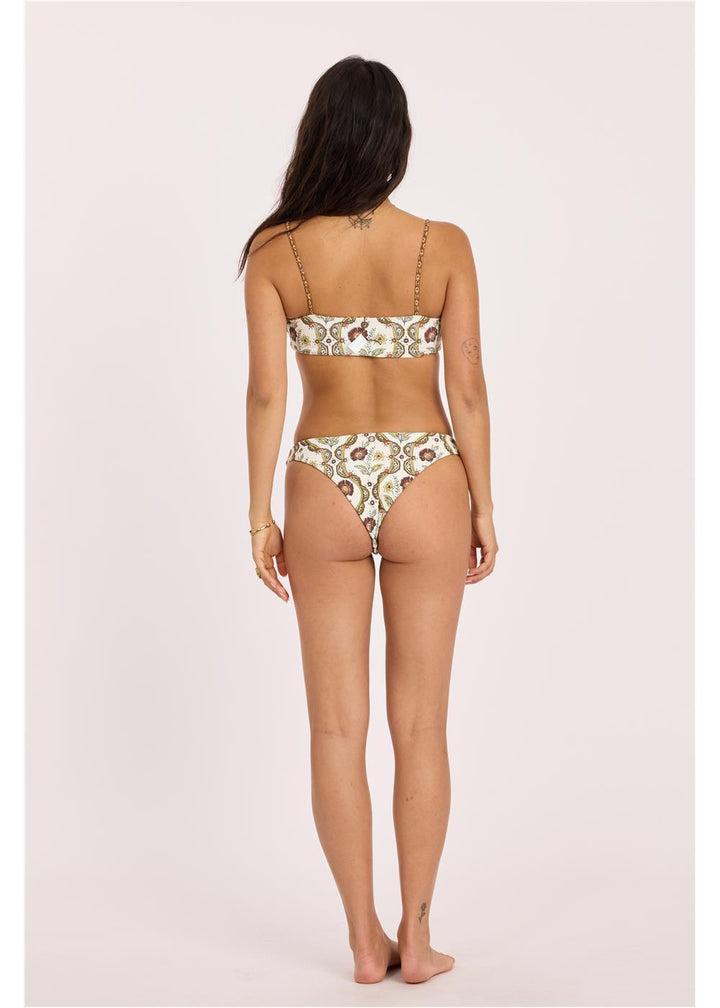 Floral Folks Reverisble High Hip Swim Bottom