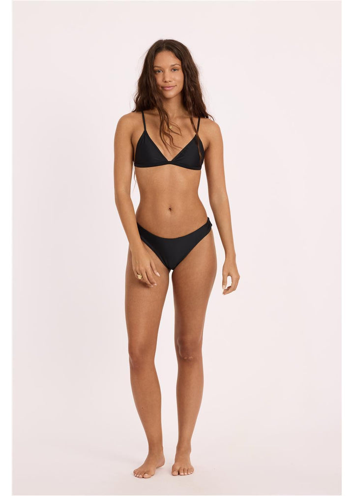 Seeker Solid High Hip Bottom Swim Bottom