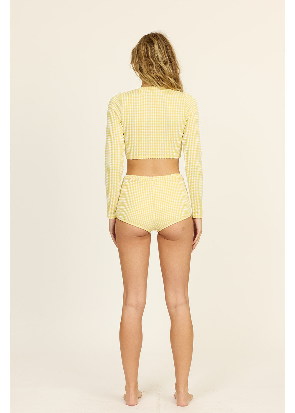 Cross Step Rashguard Swim Top