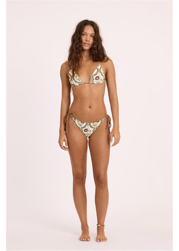 Floral Folks Reversible Triangle Swim Top