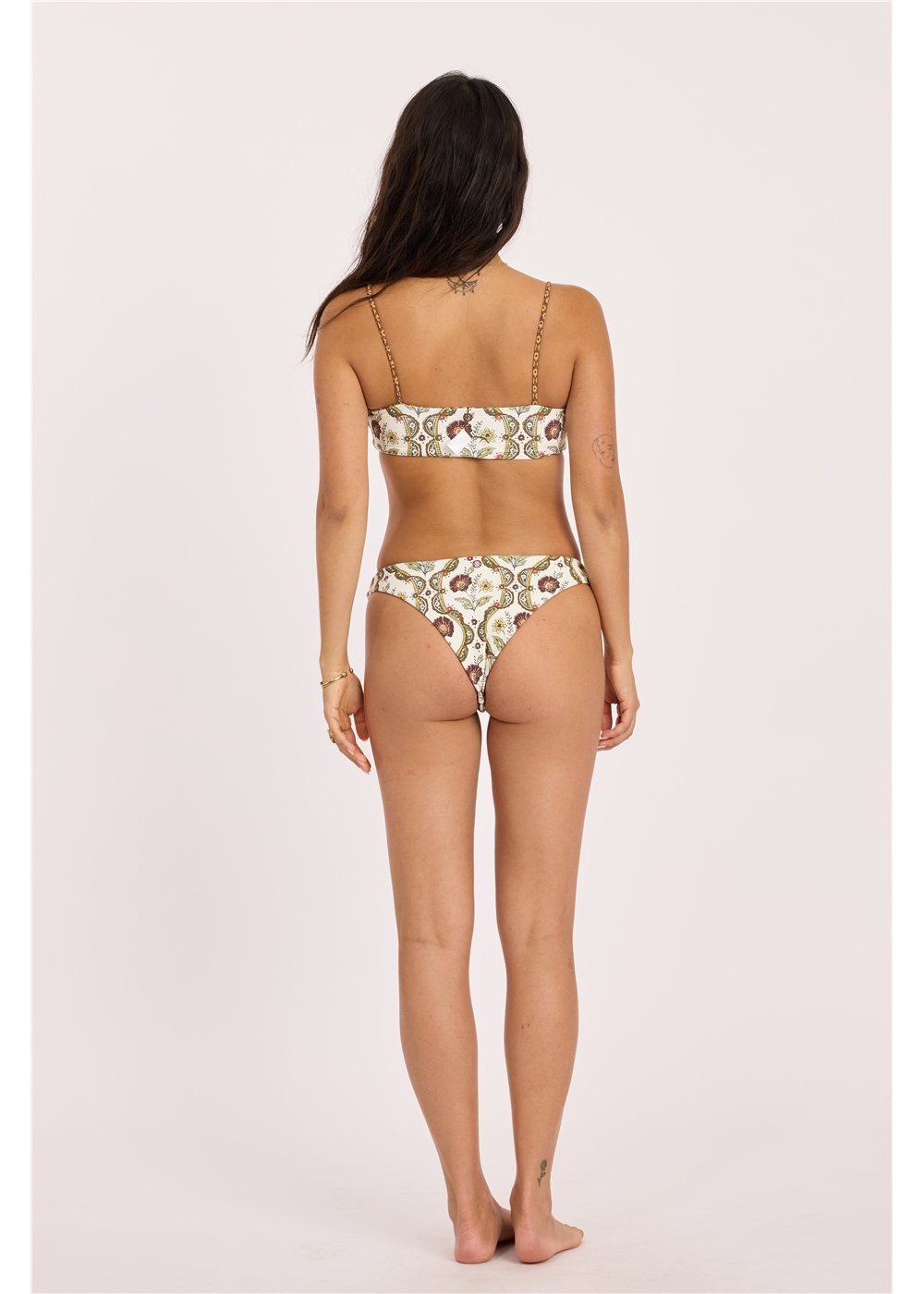 Floral Folks Reversible Bandeau Swim Top