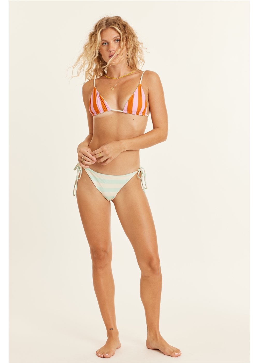 Chasing Tides Reverse Triangle Swim Top