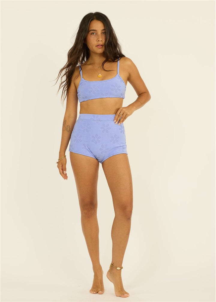 Love Struck Terry Bralette Swim Top