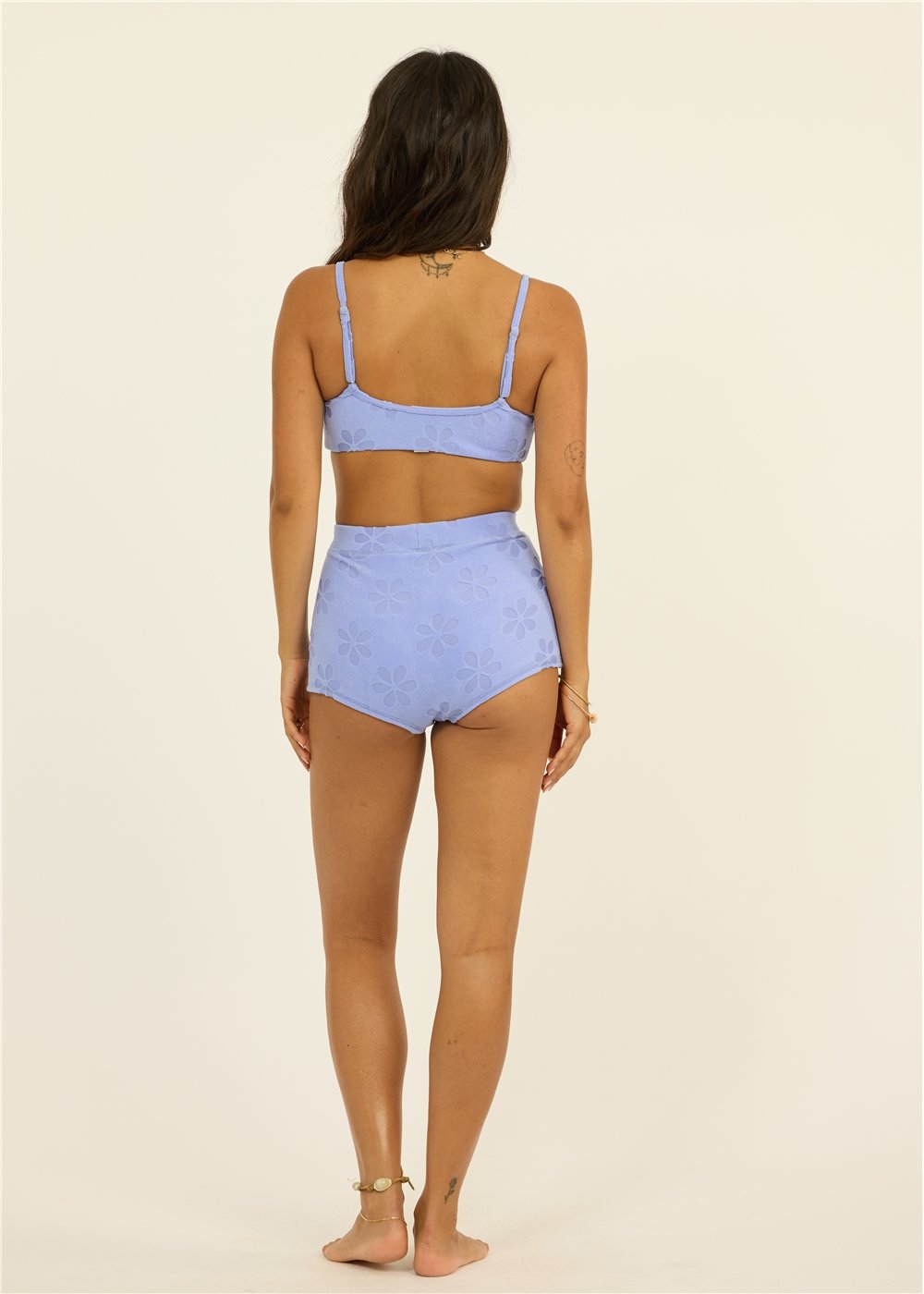 Love Struck Terry Bralette Swim Top
