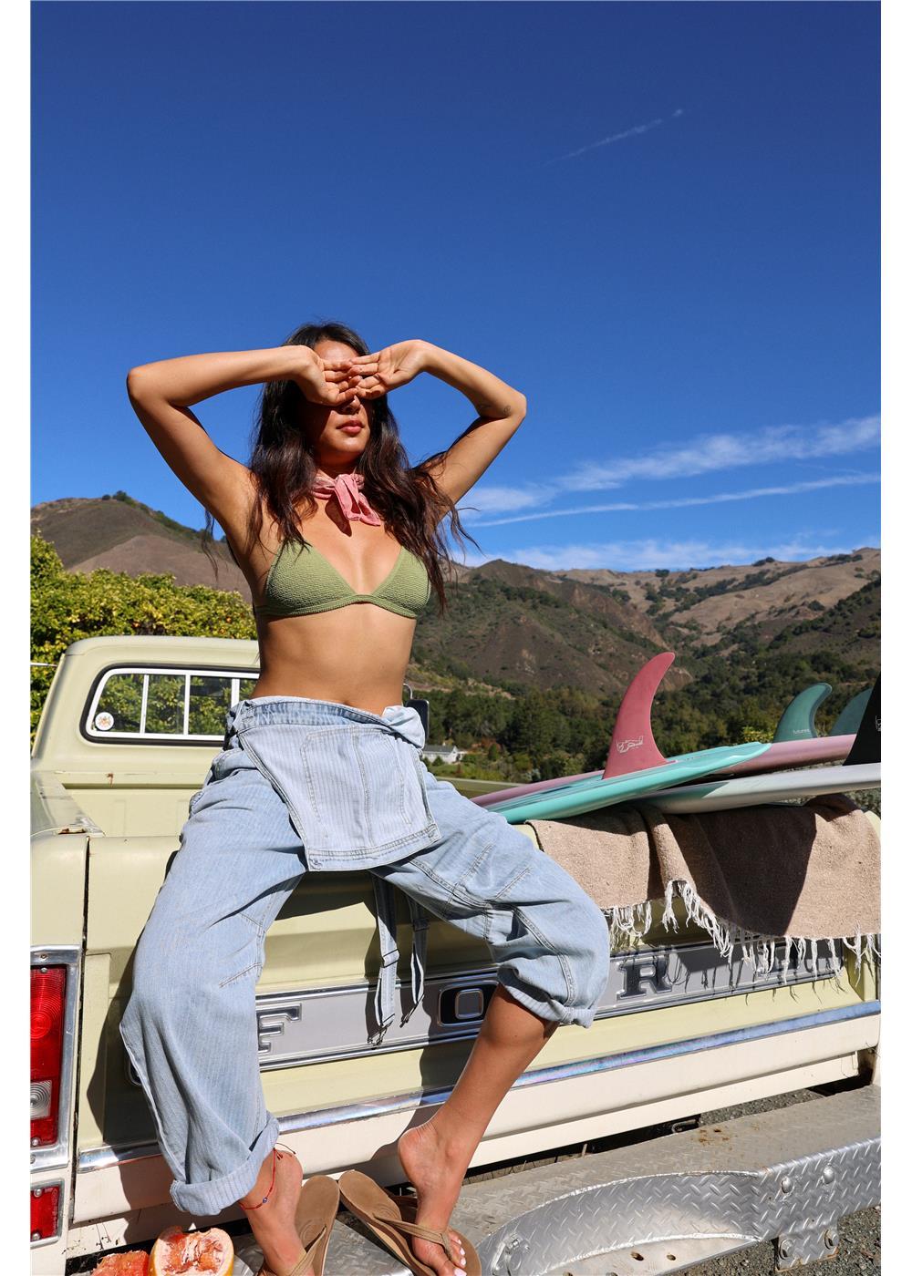 Shore Thing Triangle Swim Top