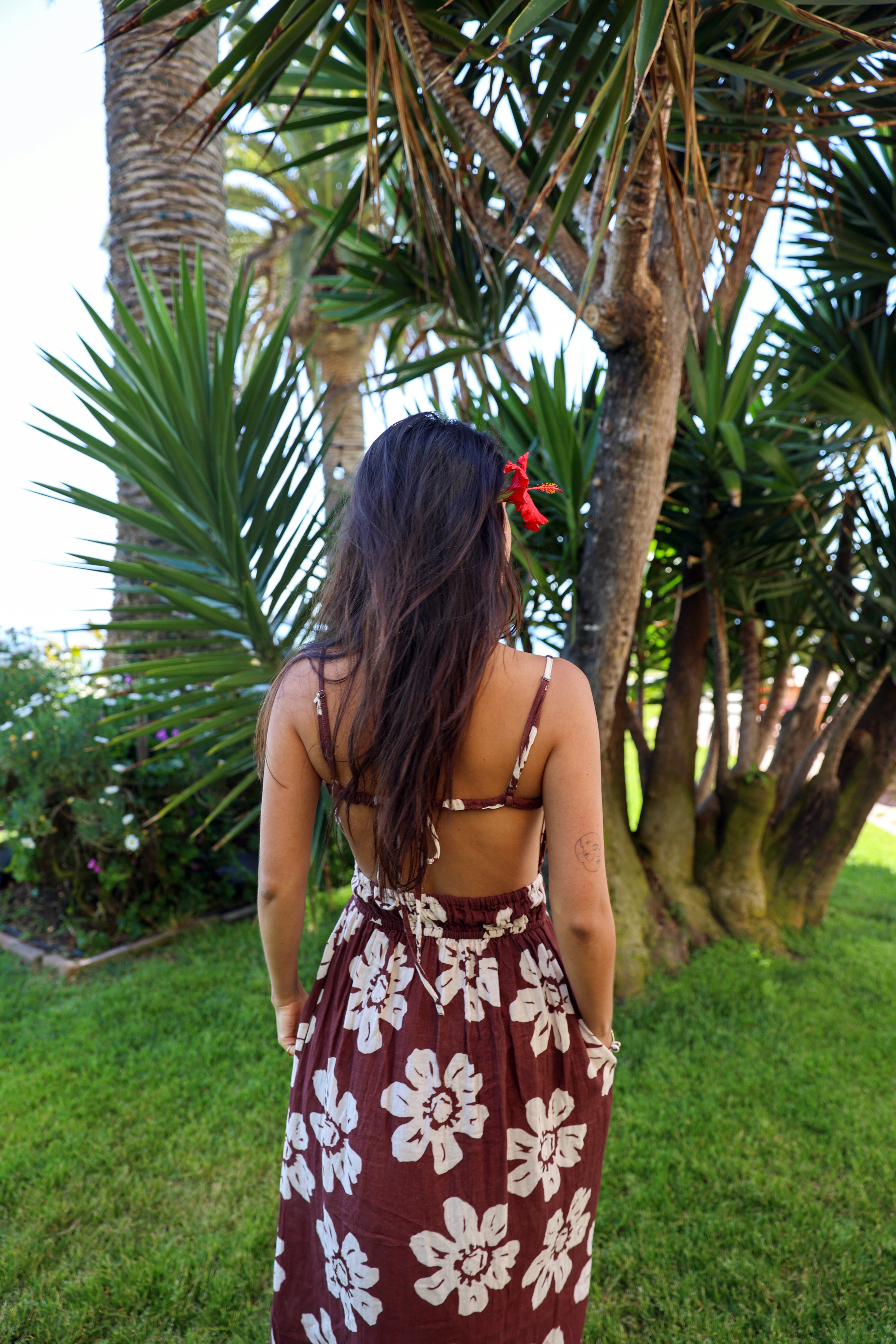 Far Away Woven Tank Dress