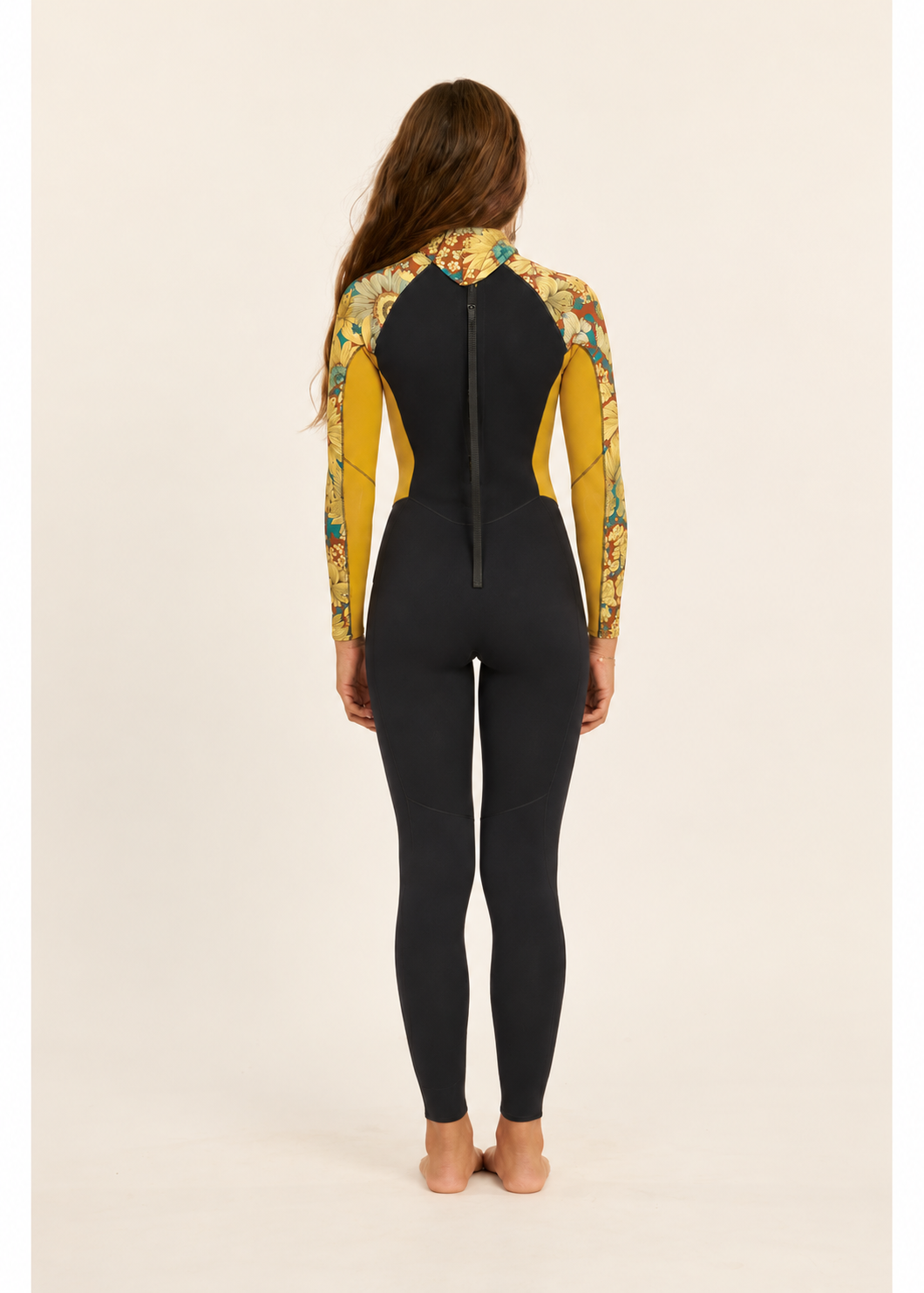 Youth Summer Seas 3/2 Back Zip Full Wetsuit