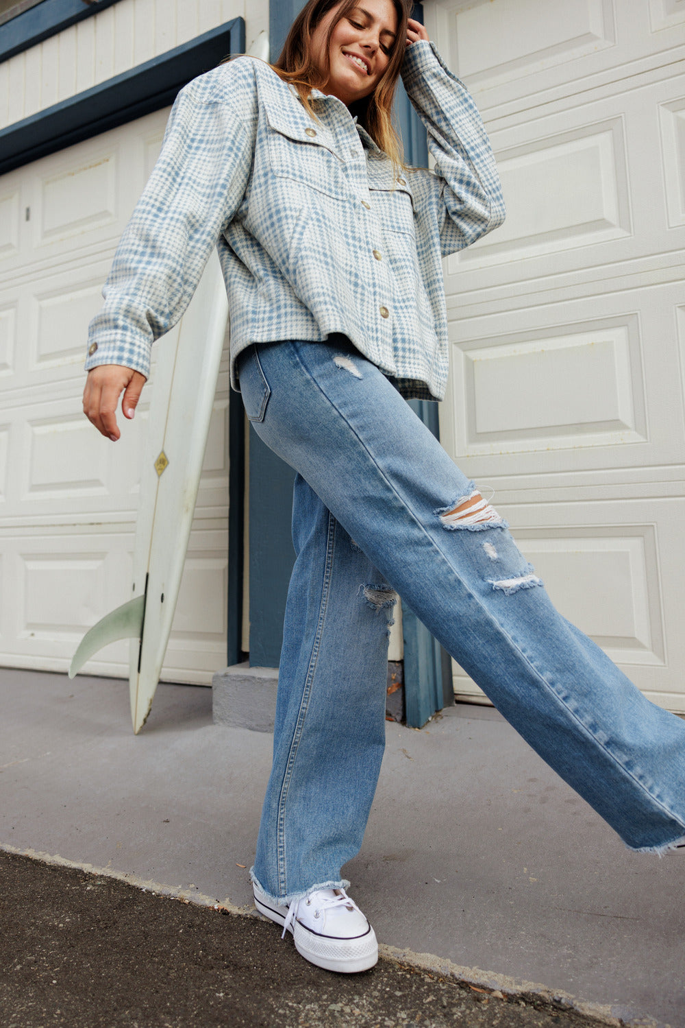 Mavericks Beach Fleece Flannel