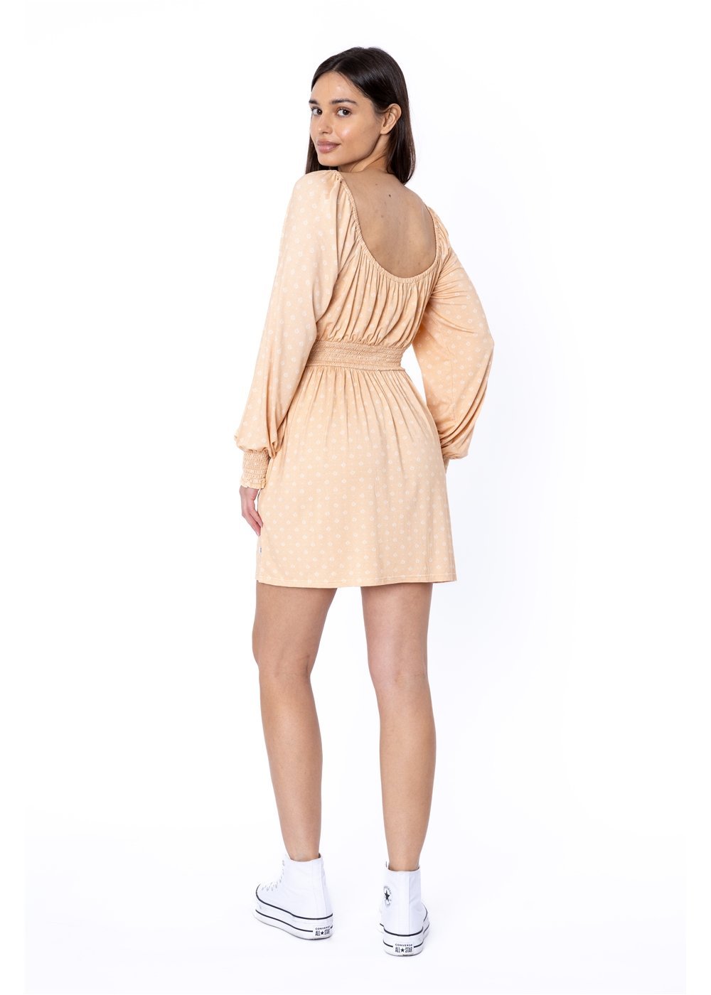 Cocoa Beach Knit Ls Dress - Sisstrevolution