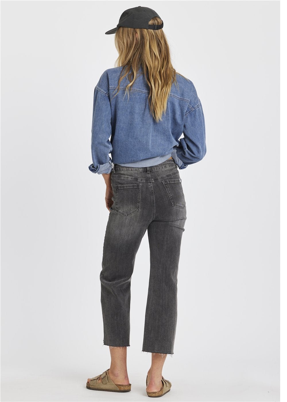 Kellyn Denim Woven Pant - Sisstrevolution