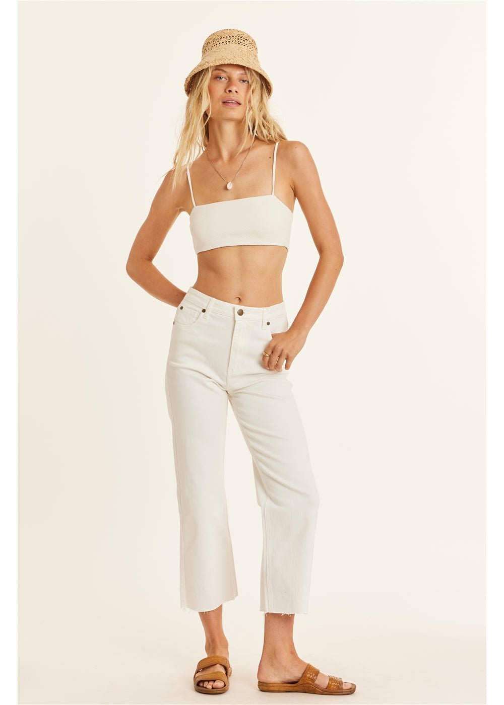 Kellyn Denim Woven Pant - Sisstrevolution