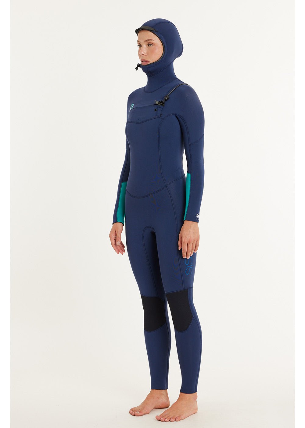 My Seas 5/4 Hooded Chest Zip Wetsuit - Sisstrevolution