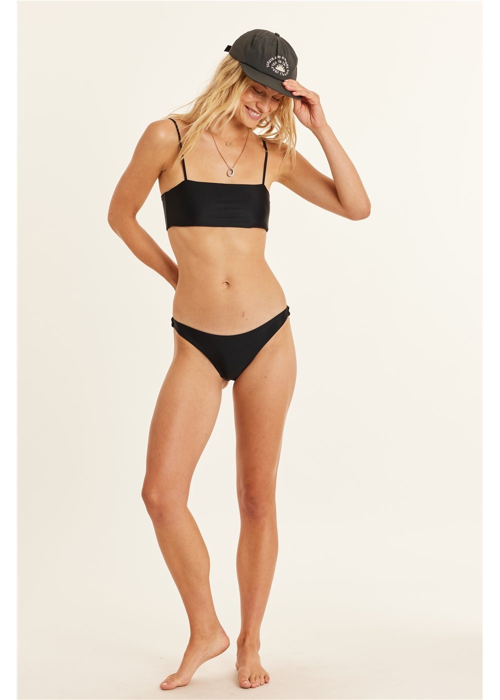 Seeker Solid Cheeky Swim Bottom - Sisstrevolution