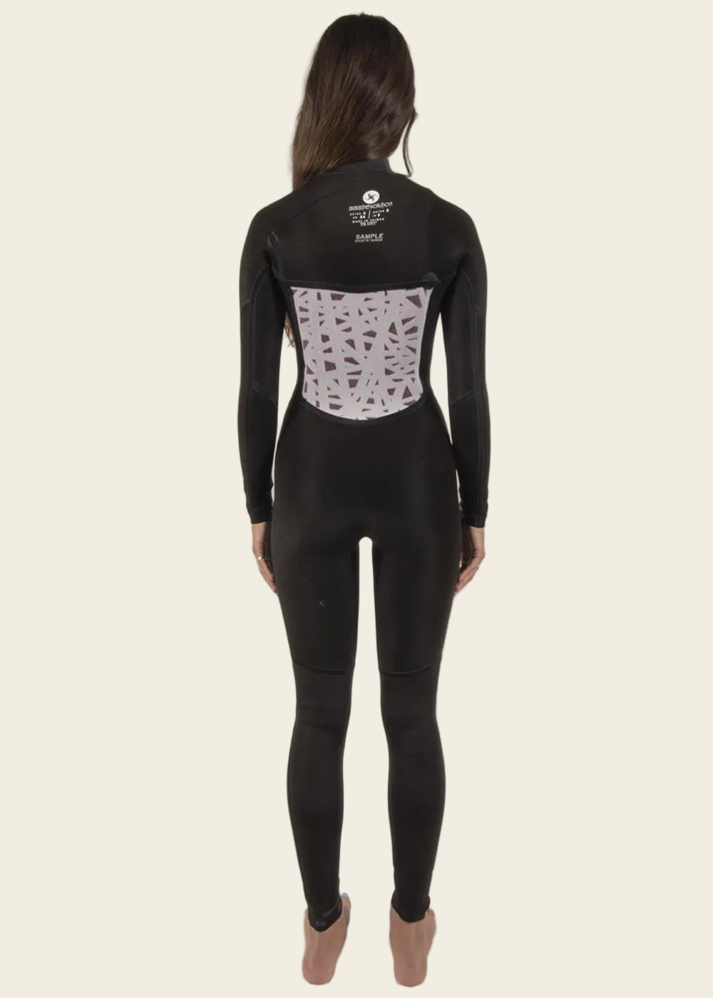 7 Seas 4/3 Back Zip Break Up Full Suit Wetsuit