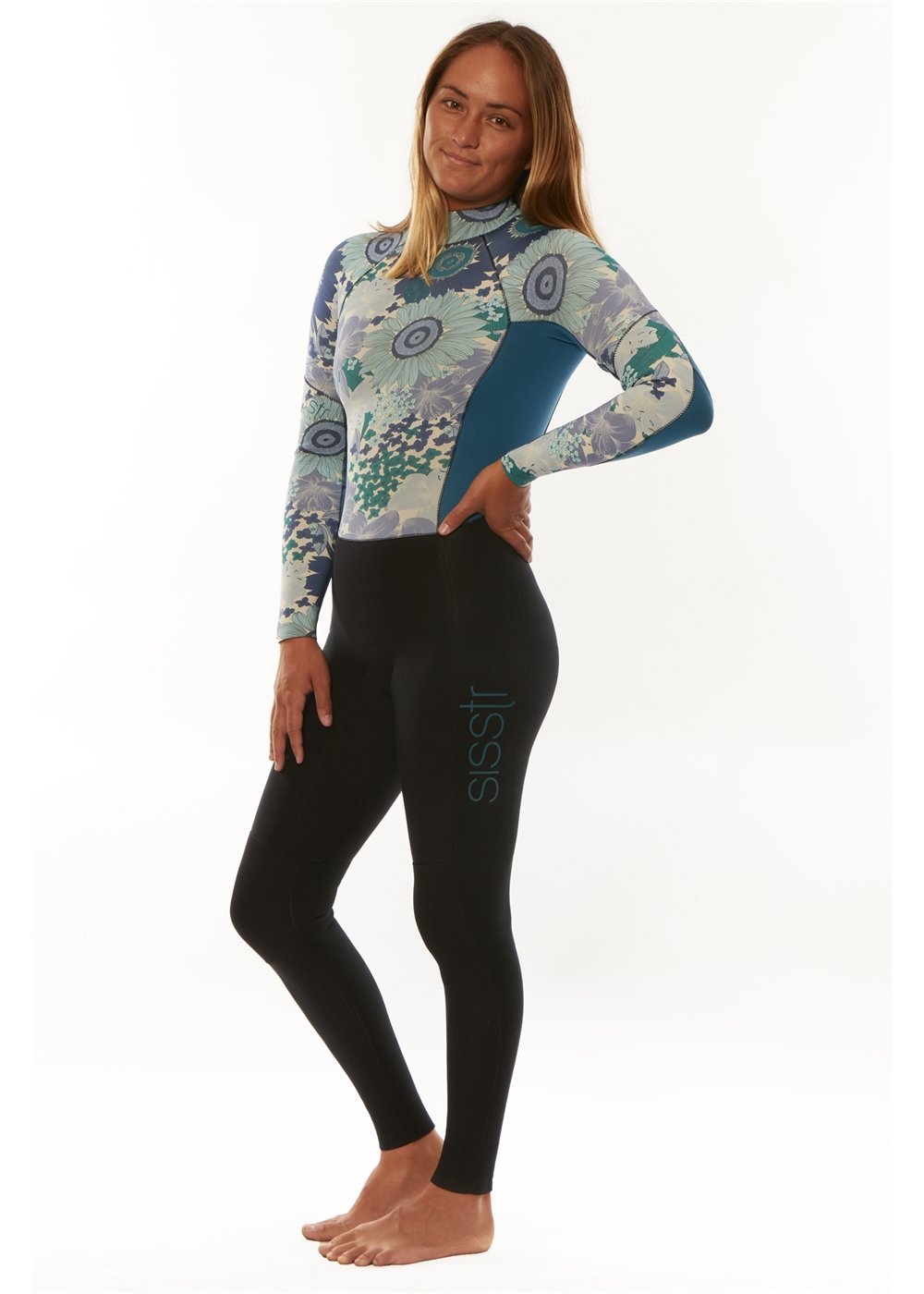 Summer Seas 3/2 Back Zip GBS Wetsuit - Sisstrevolution