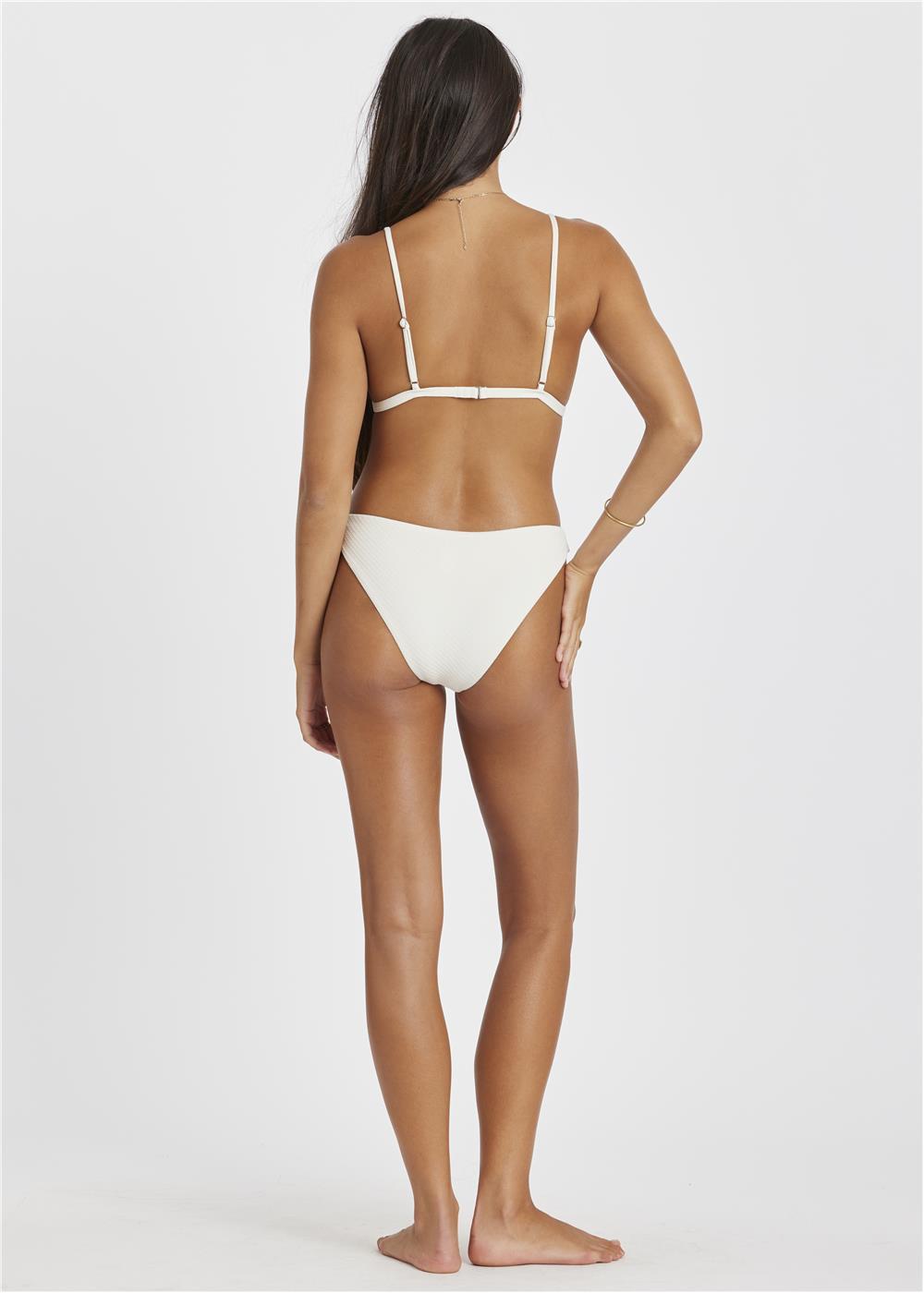 Wavy Days High Hip Swim Bottom - Sisstrevolution